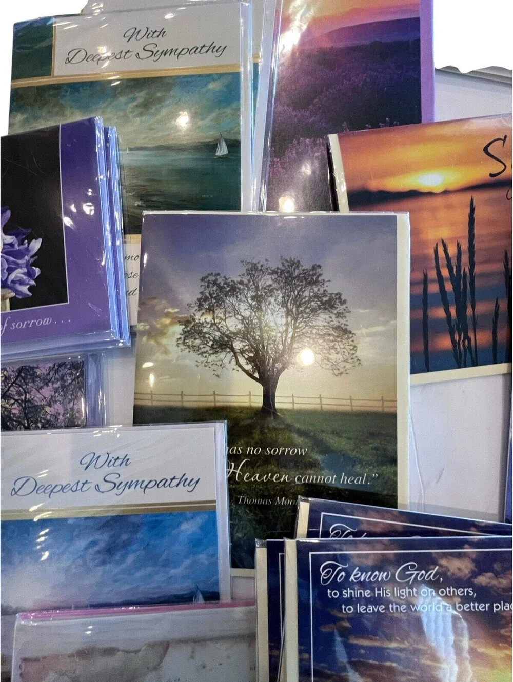 Greeting Cards-Sympathy Bundle 26 Cards & Envelopes New GC107